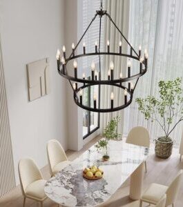 Wagon Wheel Chandelier