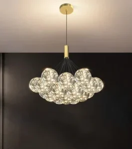 Bubble Glass Chandelier